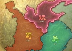 三国地图魏蜀吴是怎么分布的 三国地图十三州精确到郡是怎么样的