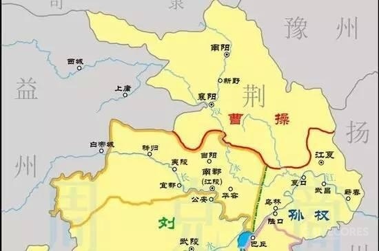 三国荆州九郡地图是怎么样的 三国地图古今对比是怎么样的